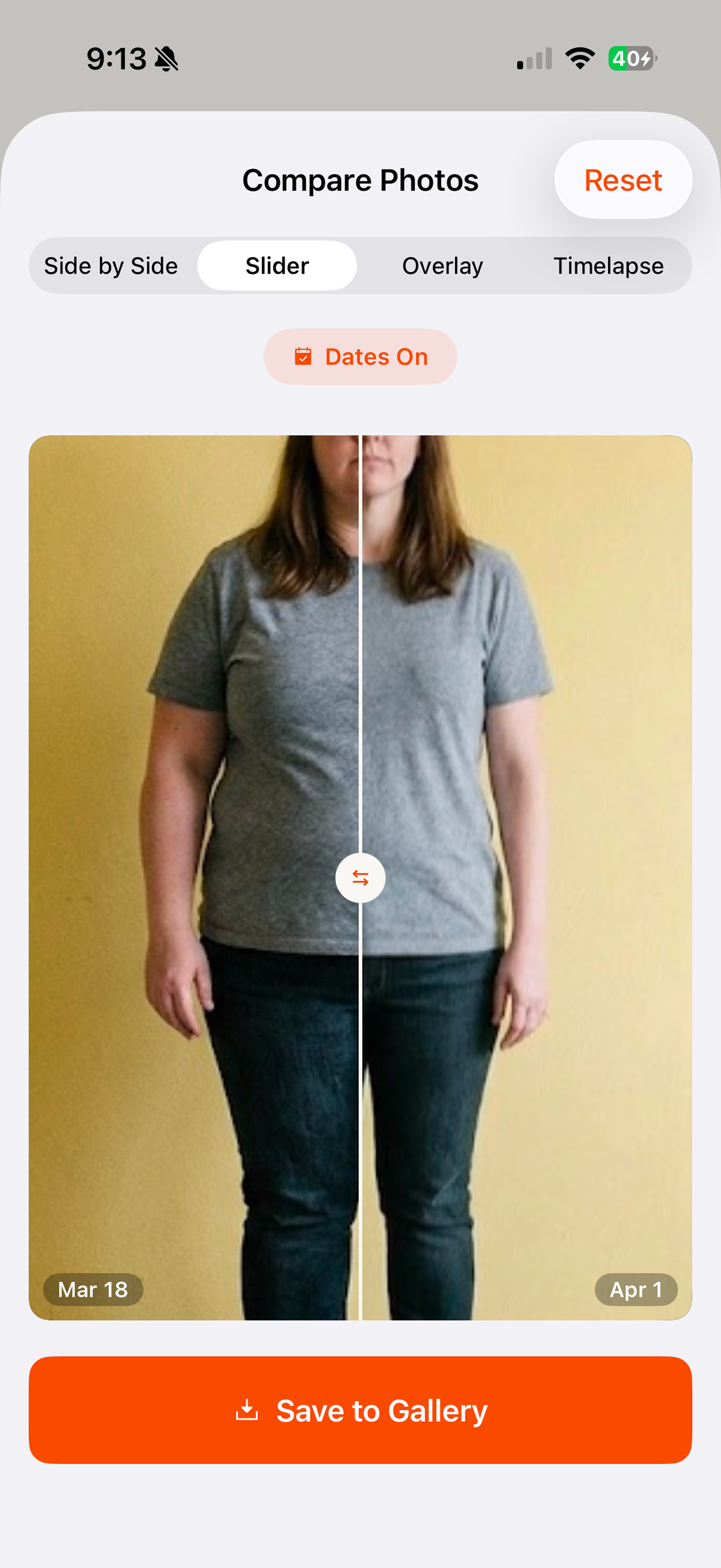 Phaze Body Tracking - progress photos and body composition