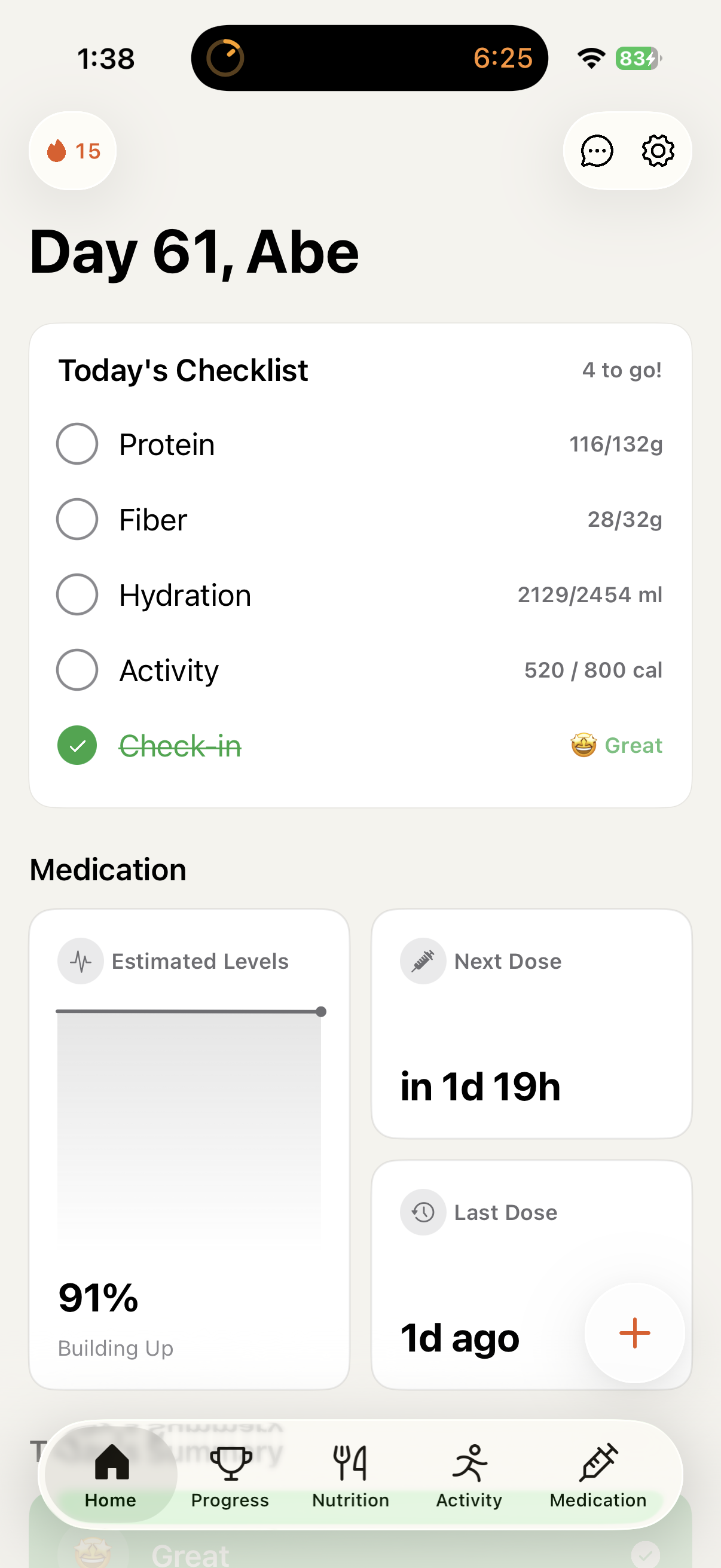 Phaze Injection Tracker - Titration, Taper Coach & Side Effects