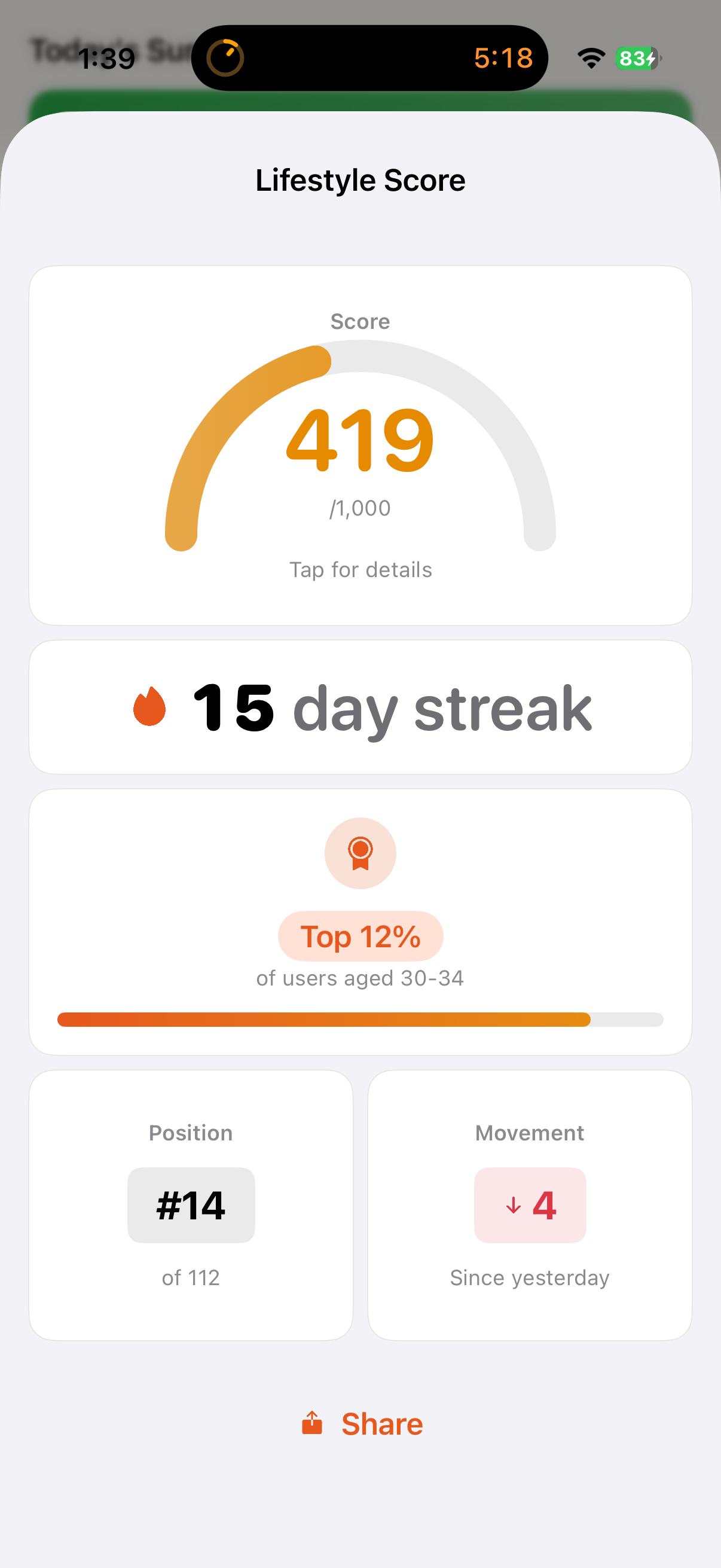 Phaze Body Tracking - Weight, BMI & Apple Health